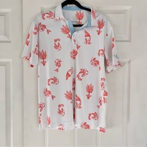 Swannies Golf SW4600 Men's Finn Polo Size Medium